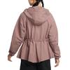 Nike Sportswearwoven SS24 Everything Jacket Women's Smokey Mauve Red Black FN3670-208