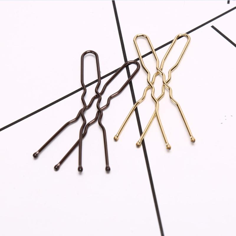 20 stuks/set Dames U-vormige Haarspeld Haarclips Bobby Pins Metalen Barrette