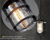 Vintage Industrial Iron Birdcage Pendant Light for Restaurants & Dining
