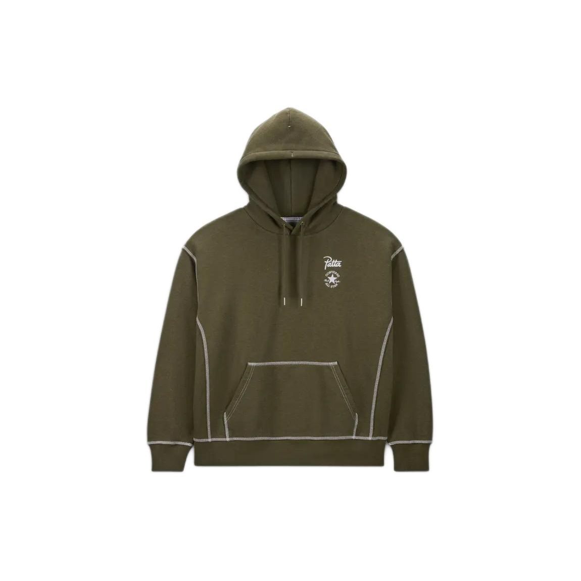 

Converse X Patta SS24 Casual Sport Hoodie Unisex Hoodies Green 10026928-316