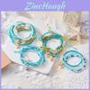Bohemian Starfish Shell Multilayer Beaded Jewelry Set With Music Note Elements For Womens Summer Beach Wear