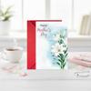 10Pcs/Set Folding Mother's Day Greeting Card Elegant Holiday Card Thank You Card  Invitations Cards