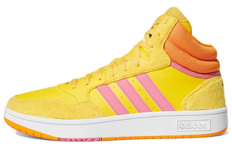 Adidas Hoops 3.0 Mid X Sesame Street  Yellow Orange Pink  GX6105 42