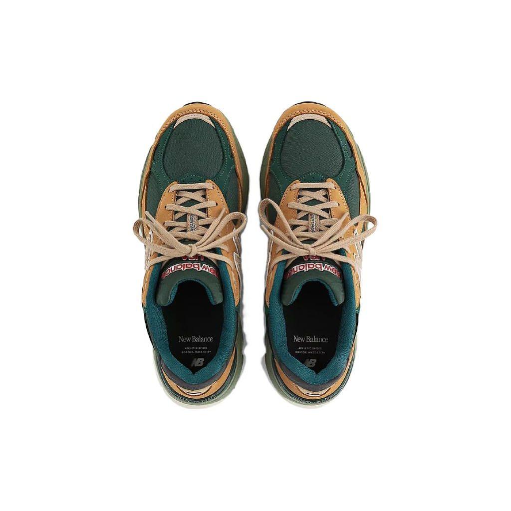 Teddy Santis x New Balance 990v3 Vyrobené v USA Béžovo-zelené Unisex tenisky M990WG3