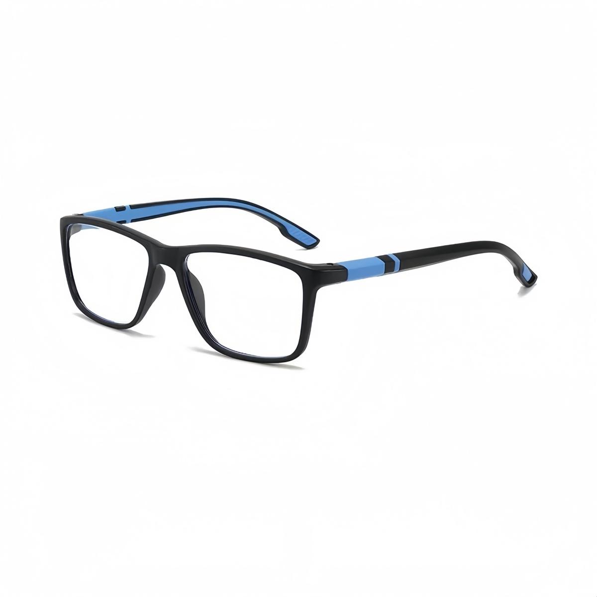 

European and American fashionable reading glasses, lightweight anti blue light and anti eye fatigue reader, suitable for both me +100
