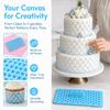 Flower Embossing Mold Hollowed-out Gum Paste Mold Combination Fondant Cake Mold  Cake Decorating