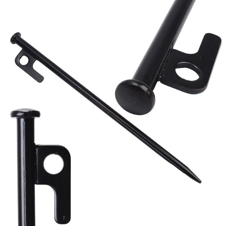 1Pc Outdoor Camping Tent Canopy Iron Peg Set Beach Camping Windproof Fixing Pegs