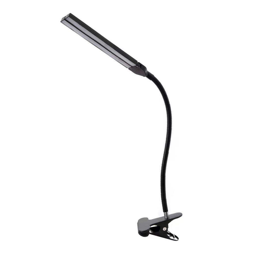 Clip On Desk Lamp Dual Head Eye Care Dimmable LED Night Light for Student Children   Reading Bedside