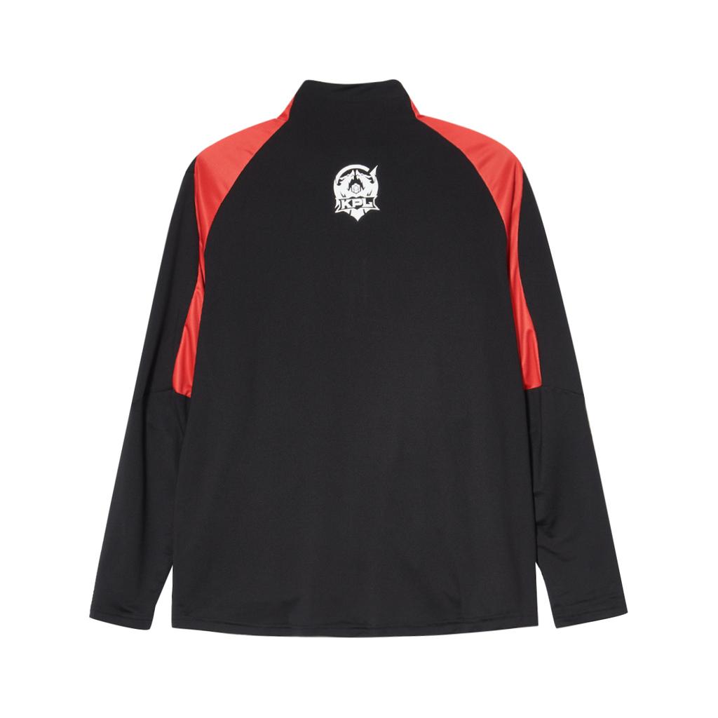 Puma X Honor Of Kings Collaboration Kpl Simple Logo Print Stand Collar Long Sleeve Jacket Unisex Jacket Black 605763-16