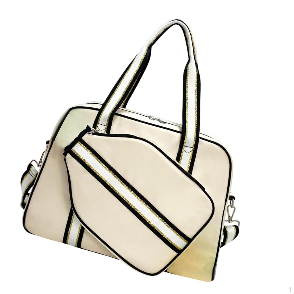 Pickleball Bag Paddle Fitness Sport Professional Large for Women Men Tote
