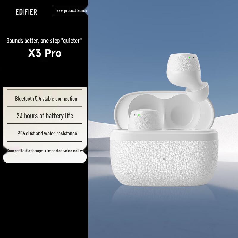 

Edifier X3 Pro True Wireless Active Noise Cancelling Sports & Gaming Earbuds