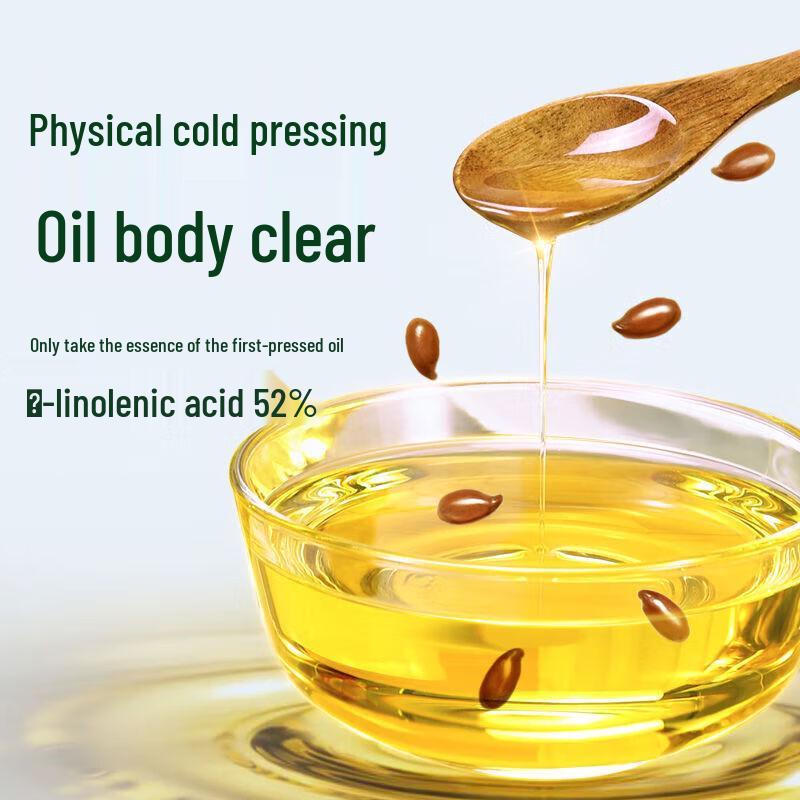 Crest Dual Whitening Toothpaste & Grinol Flaxseed Oil Bundle