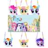 Adorable Sac bandoulière licorne en peluche My Little Pony pour filles Cadeau d'anniversaire idéal