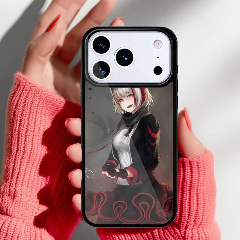 W Arknights Girl Phone Case for iPhone 17 Air 16e 15 14 13 Pro Max Back Cover for 12 11 Pro Coque