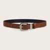 Original Design Faux Leather Waist Belt For Men And Women With Special Embossed Details