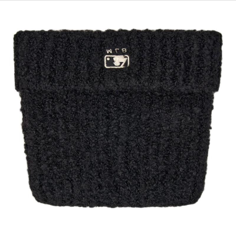 MLB Polyester, Wool Beanies Unisex Black Fashion 3ABNB1146-50BKS