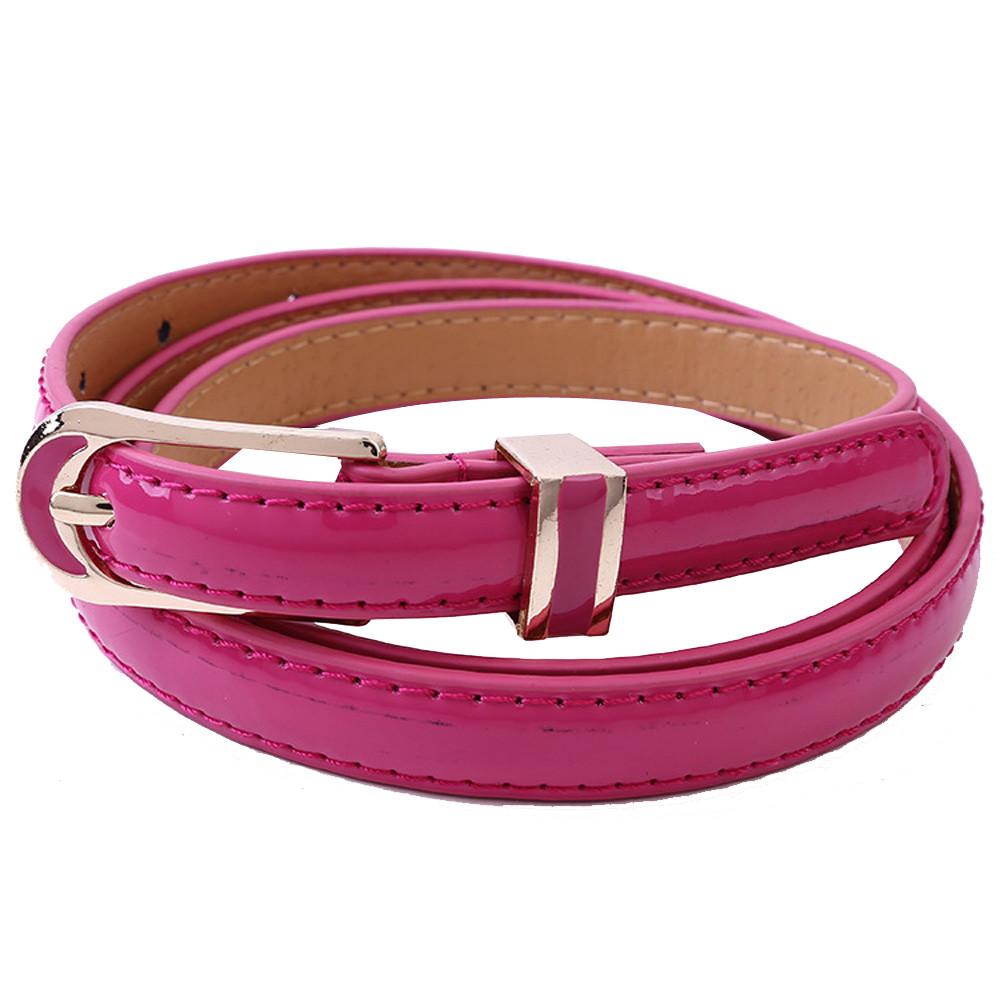 New Fashion Women's Vintage Accessories Casual Thin Leisure Leather Belt