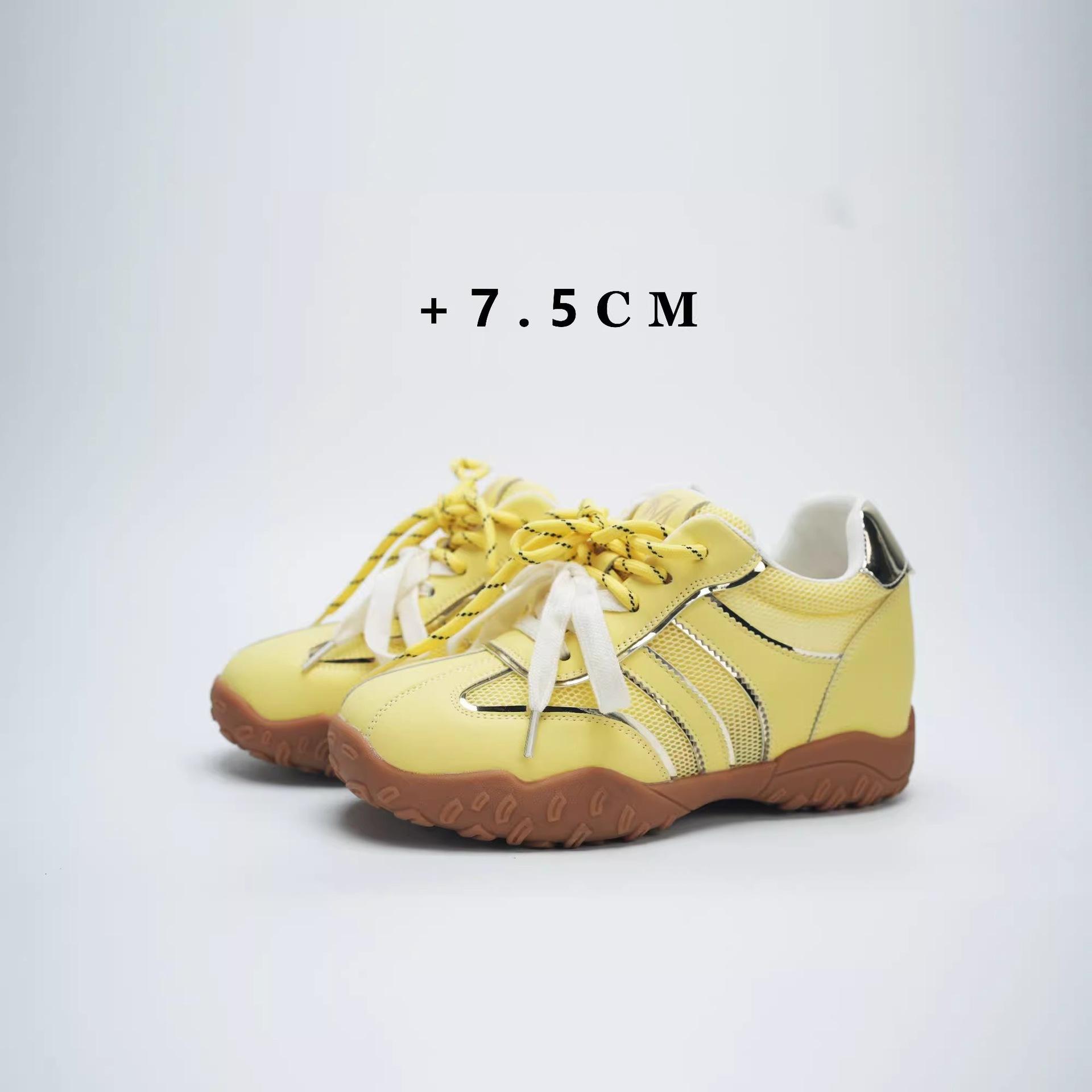 

Inner height-increasing Forrest Gump shoes for women s 2025 summer new mesh breathable thick-soled sports and leisure ballet style training shoes for 40