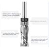 Router Bit 1/4 Shank  Spiral Trimming Cutter Carbide Milling Tool For Wood Trimming Particleboard Woodworking Milling Cutter