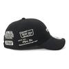 New Era 9FORTY Archive Logo Golf FREE GF 940VS ARCHIVE LOGO ALLOVER BLK Cap, Black,