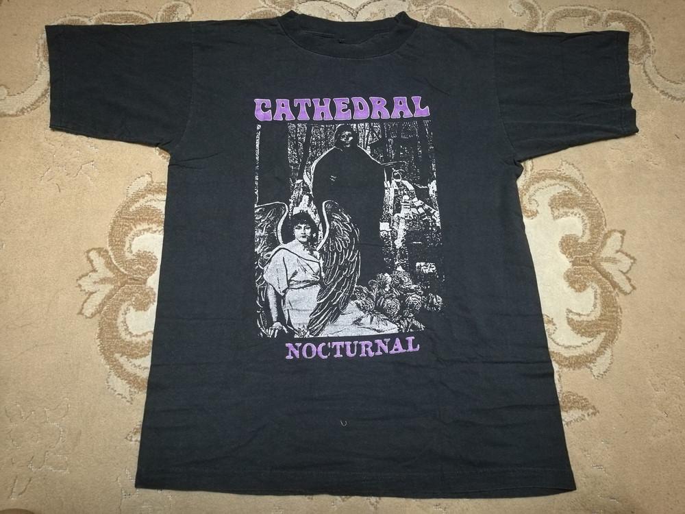 New Cathedral Band Black T-Shirt Cotton Unisex S-234XL Unisex T-Shirt Graphic Tee XXL
