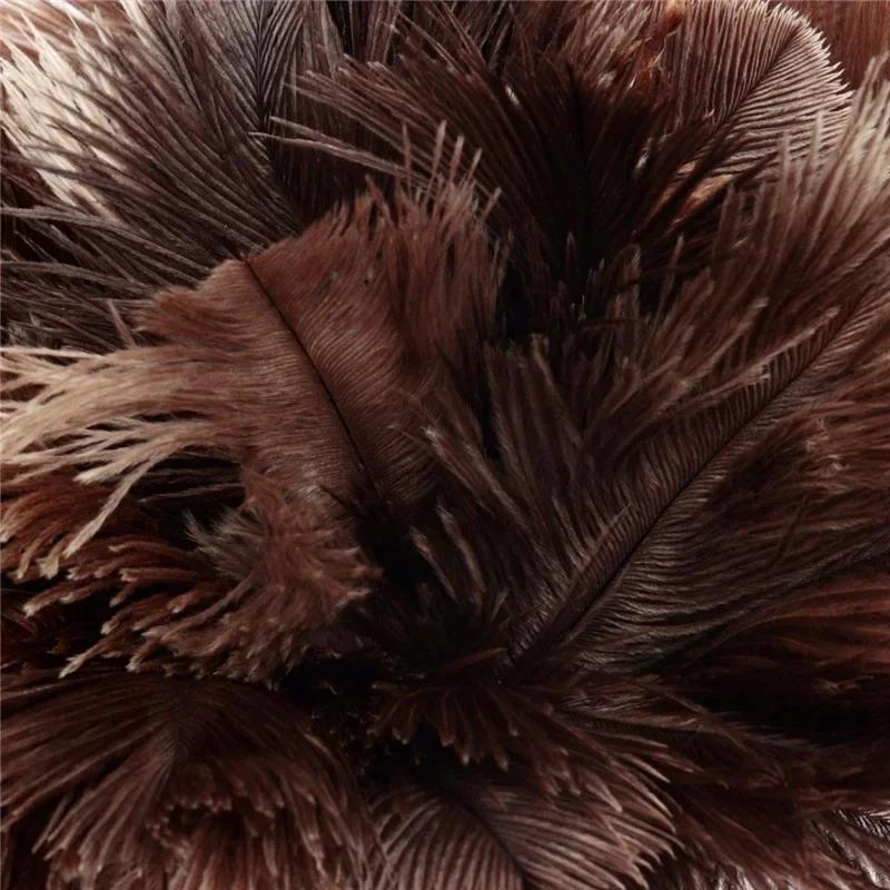 38 cm große Staubentfernungsbürste aus natürlichen Straußenfedern, elektrostatisches Staubentfernungswerkzeug, Staubsauger, Haushaltsreinigungszubehör