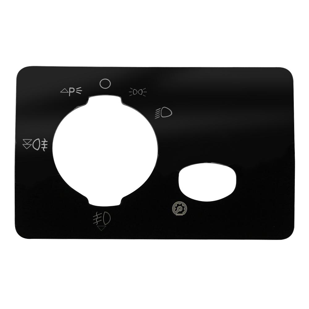 Für Ford Focus 2 MK2 2005 - 2011 LHD Scheinwerferschalter-Panel-Abdeckung Aufkleber Frontscheinwerfer-Einstellknopf-Zierleiste Innenraumzubehör