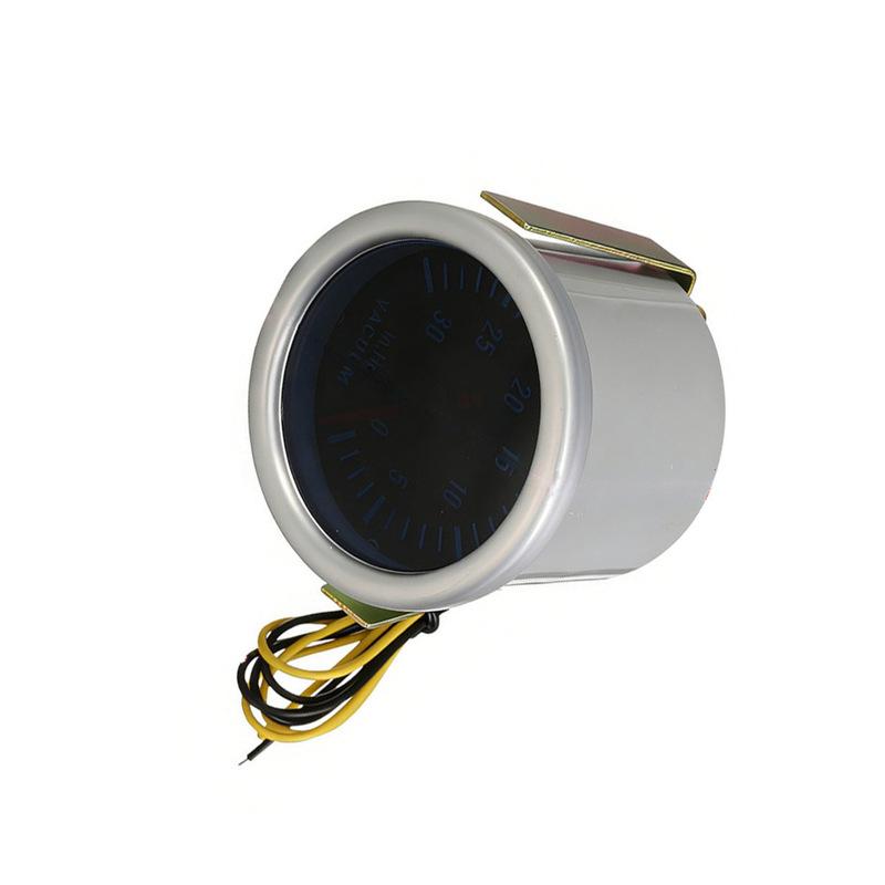 Car 2" 52mm LED Pointer Turbo Boost Pressure Gauge -1 To 2 Bar For 12V Vehicles Turbocharger Gauge Interior Parts