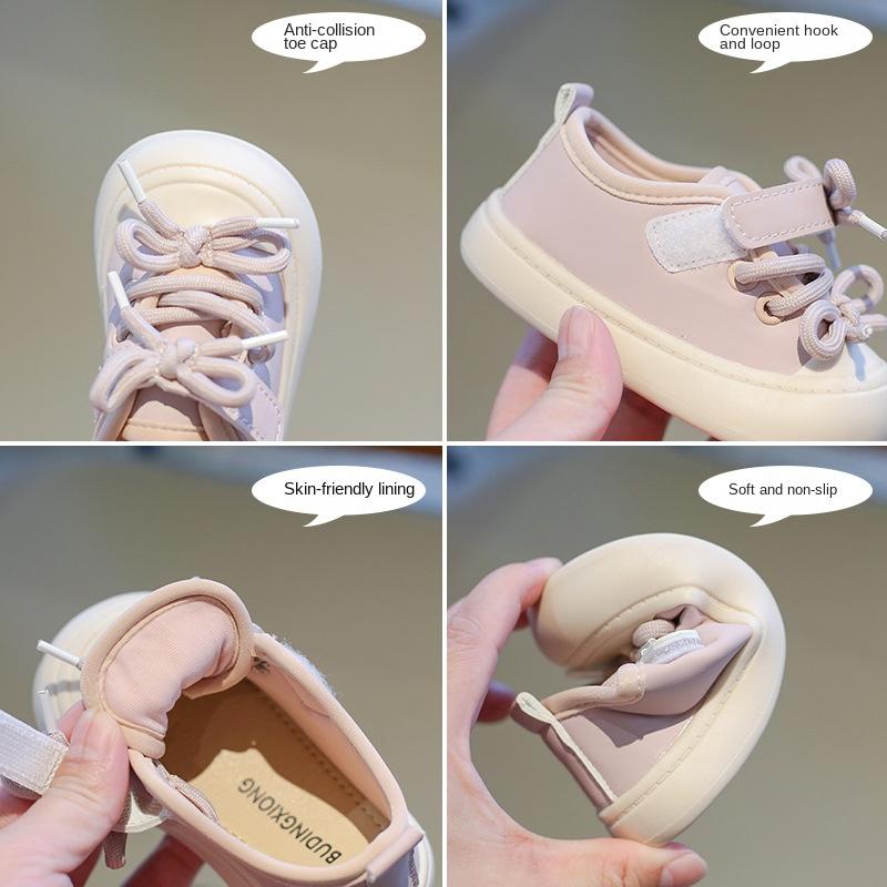 Dívčí vycházková obuv s měkkou podrážkou jaro Podzim nové boty na malé prkno Chlapecké sportovní boty Dětské Dětské tenisky