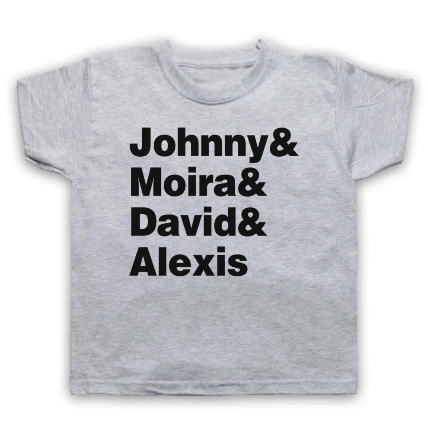 SCHITT S CREEK ROSE FAMILY JOHNNY MOIRA DAVID ALEXIS KIDS CHILDS T-shirt 160