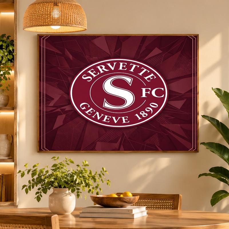 5D Diamond Painting Servette FC DIY Full Drill Diamond Art Kit Home Decoration