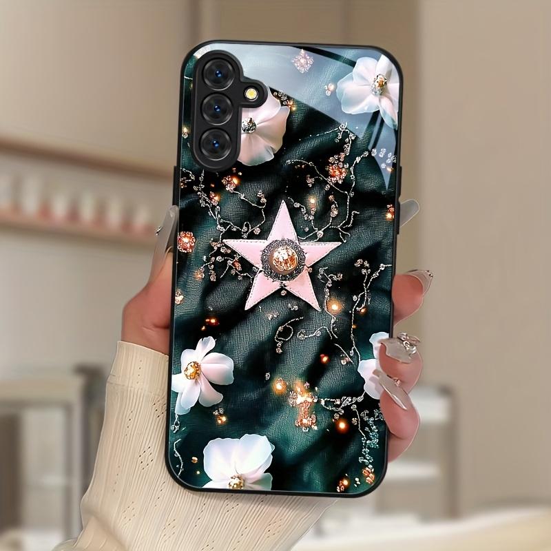 Exquisite Luxury High-end PhoneCase Glass TPU PhoneCase for Samsung Galaxy S26 S25 S24 S23 S22 S21 FE Ultra Plus Dropresistant