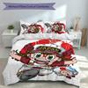 3pcs Arale Duvet Cover Set, Includes 1 Duvet Cover and 2 Pillowcases,Skin-Friendly&Comfortable Fabric,Suitable Bedding Sets