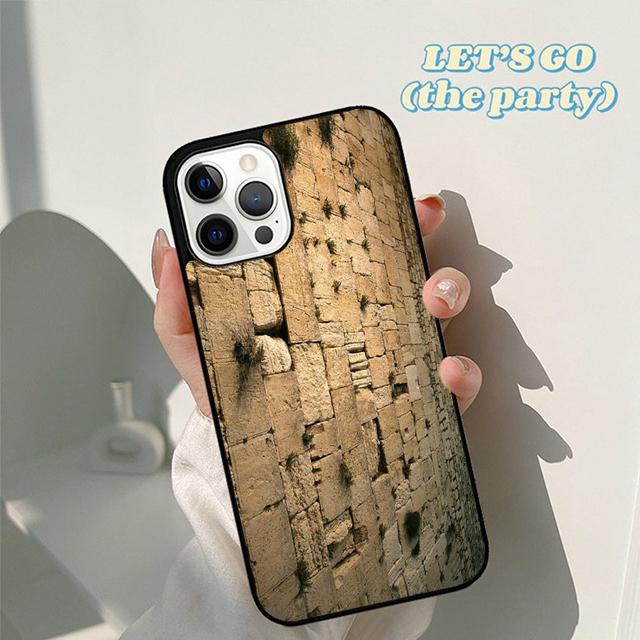 Autumu Jerusalem Western Wailing Wall Phone Case Cover for iPhone 17 Air 16 16e 15 12 11 13 14 Pro Max Plus Coque