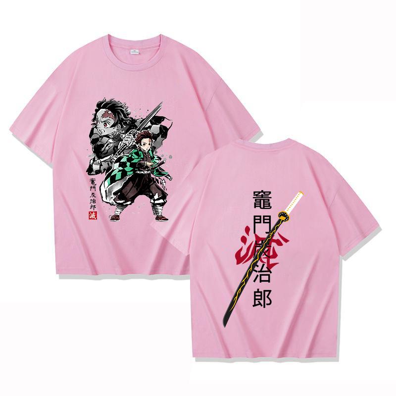 New Anime Kamado Tanjirou Printed T-Shirts Women Men Short Sleeve Funny Round Neck Tee Shirt Casual Summer Tops