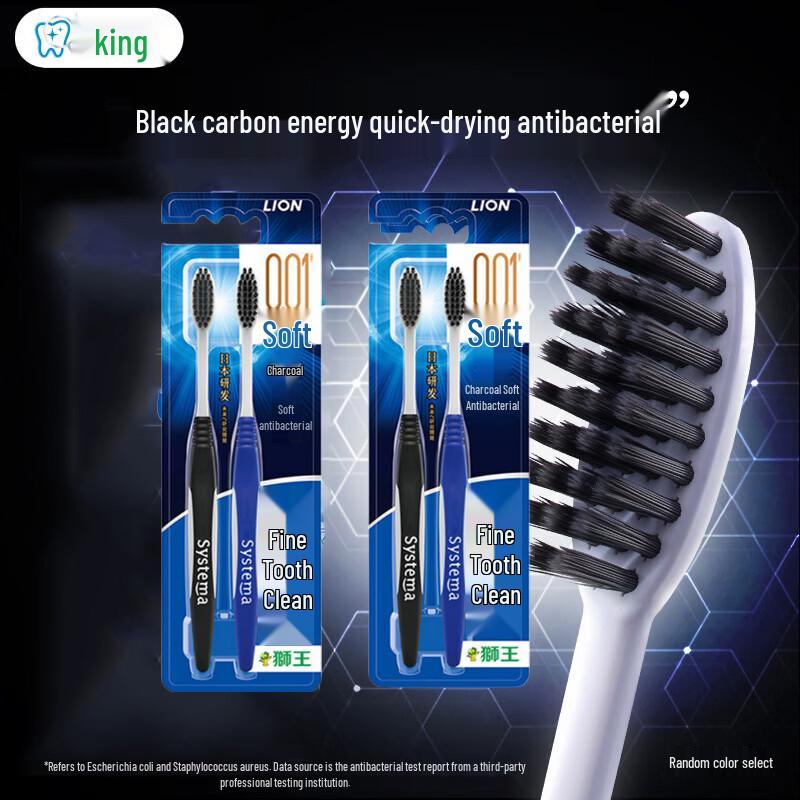 Lion Charcoal Power Toothbrush