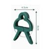 Gardening Fixing Clips Set With Ties For Home Plant Support And Climbing Vegetables