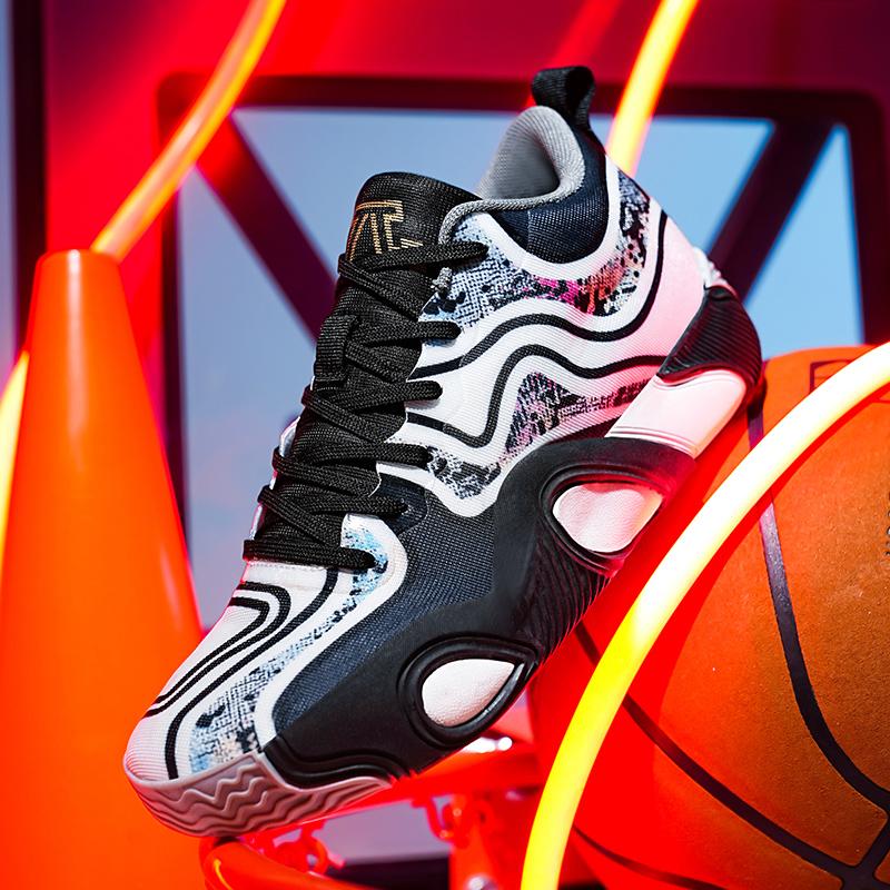 Pánské basketbalové boty Unisex Prodyšné Venkovní Běžecké Sportovní boty Tréninkové tenisky do tělocvičny Pánská designová obuv Ležérní obuv