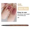 Sandalwood Nail Art Pen Create Stunning Floral Designs Eco-friendly Lightweight Body UV Manicure Pen