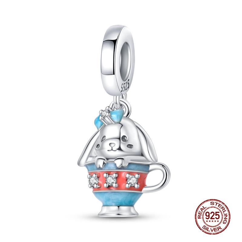 New In Animal Series Charms Series Copper Charms Beads Fits Original 3Mm Women'S Bracelets Beads Women Diy Fine Jewelry Gift