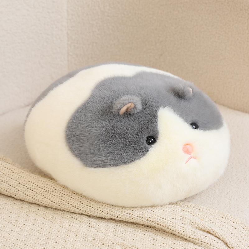Kawaii Cat Plush Toy Cow Plushie Throw Pillow Soft Pig Stuffed Doll Toy Home Decoration for Friends Birthday Gift