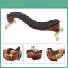 Ammoon Violin Shoulder Rest Maple Wood For 34 44 Violin Fiddle With Cleaning Cloth