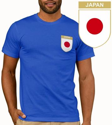 JAPAN Football T Shirt Top | 2026 Asia Cup Flag Asian Sport Tee Soccer T-Shirt