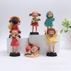 Entzückendes Ponyo und Sosuke Niedliches Figurenset Sammlerstück PVC Schreibtischdeko Geschenk für Frauen