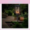 Flickering Flame Garden Solar Lights Led Outdoor Waterproof Lawn Gift Lamps