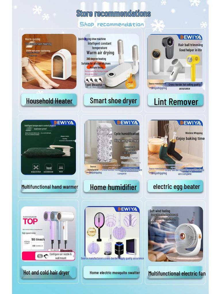 Household Smart Timer Shoe Warmer and Dryer