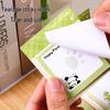 Adorable Panda Sticky Notes - Tearable Message Paper for Students & Journals