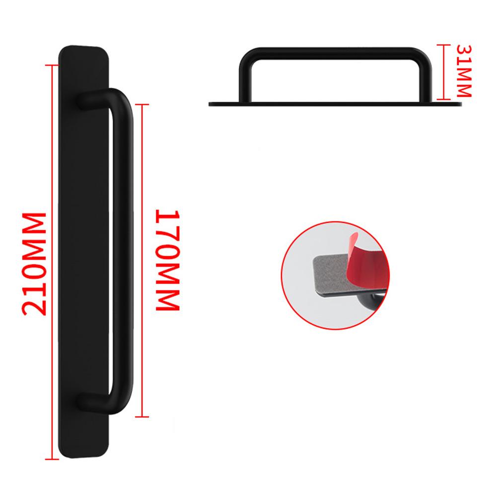 Mânere uși de hambar Tragere uși glisante de balcon Mâner de poartă rezistentă din aliaj de aluminiu Butoane dulap pentru ferestre Feronerie pentru mobilier