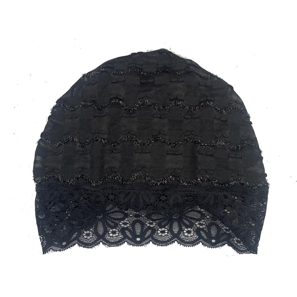 Summer Breathable Lace Under Scarf Cap Muslim Inner Hijab Caps Islamic Turban Bonnet Under Hijab Hat