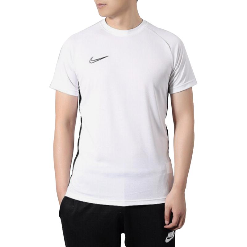 Nike T Shirts Men's White Crew Neck Moderate AJ9997-100